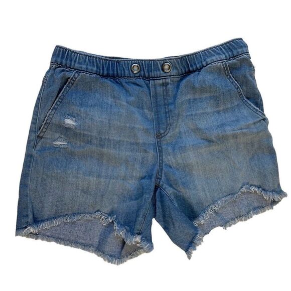 Aerie Frayed Elastic Waistband Short - Women’s SP - Picture 1 of 6